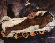 Paul Gauguin The Spirit of the Dead Watching France oil painting artist